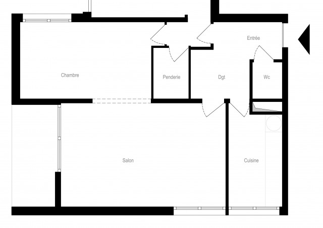 Renovation appartement Vincennes Plan Plan Renovation appartement Vincennes