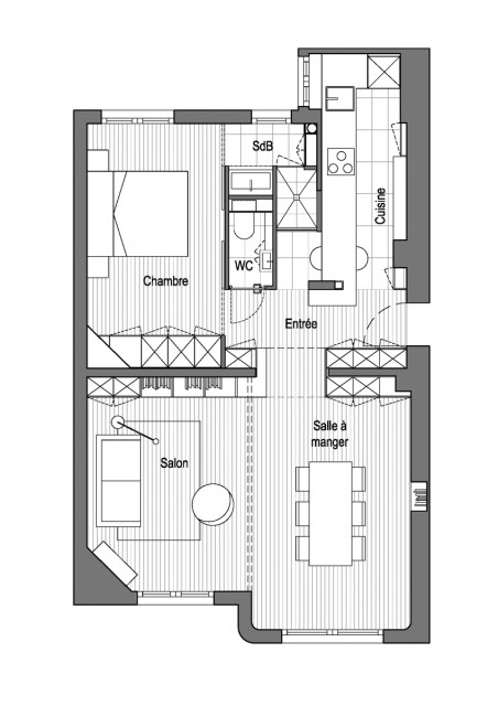 21- DES - Rénovation appartement Paris 15